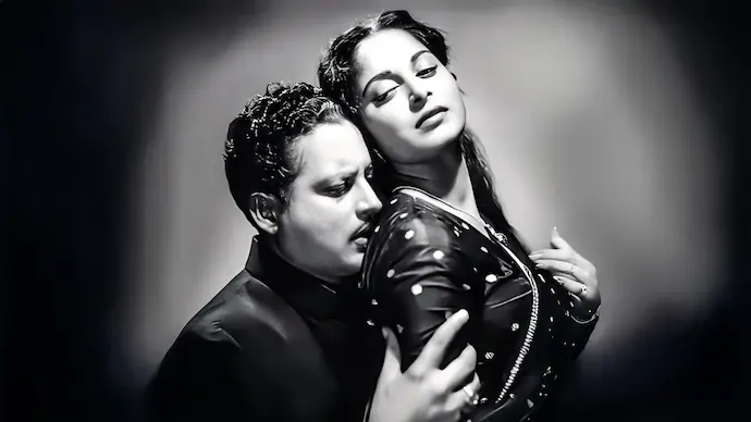 Guru Dutt & Waheeda Rehman (Pyaasa, Kaagaz Ke Phool)